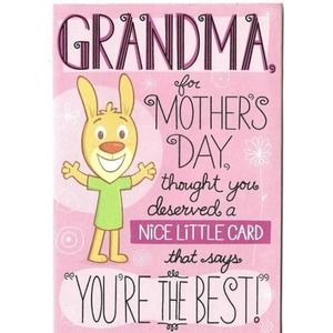 lot set 2 x New Hallmark mother's day card Grandma you are the best